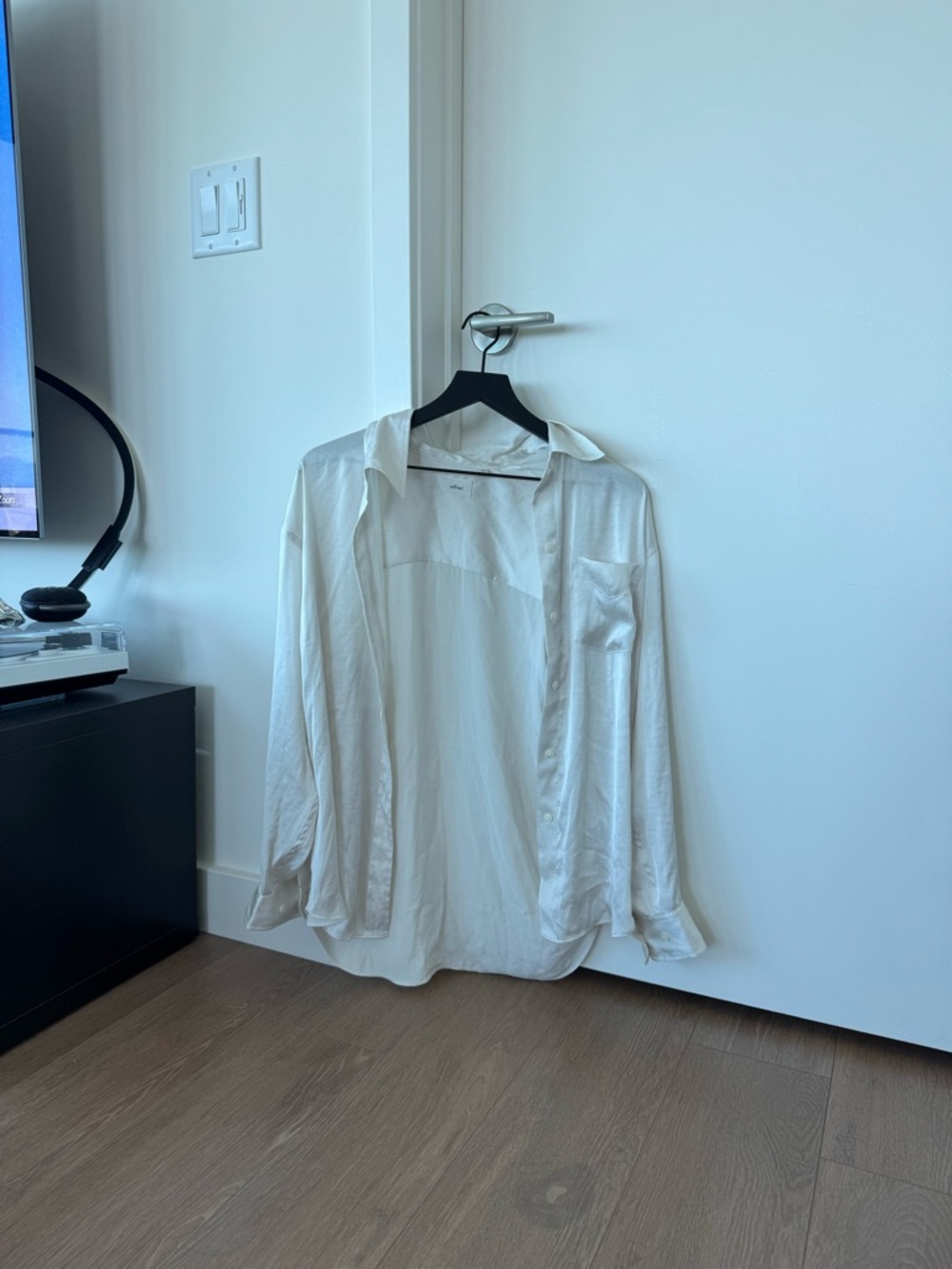 Wilfred Cream Lightweight Button-up Shirt